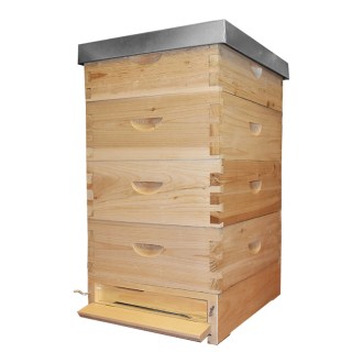 Dřevěný úl Langstroth 10 rámků